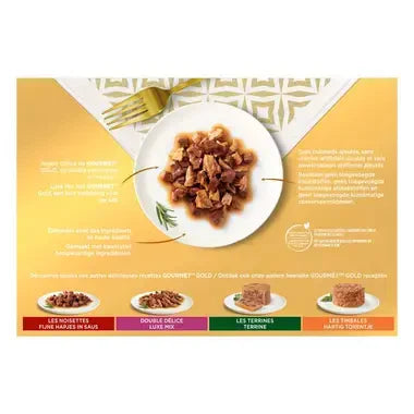 GOURMET GOLD DOUBLE DELICE 12*85GR