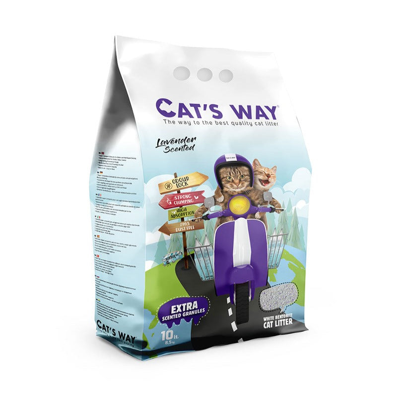CAT'S WAY AGGLOMERANTE LAVANDE 10L