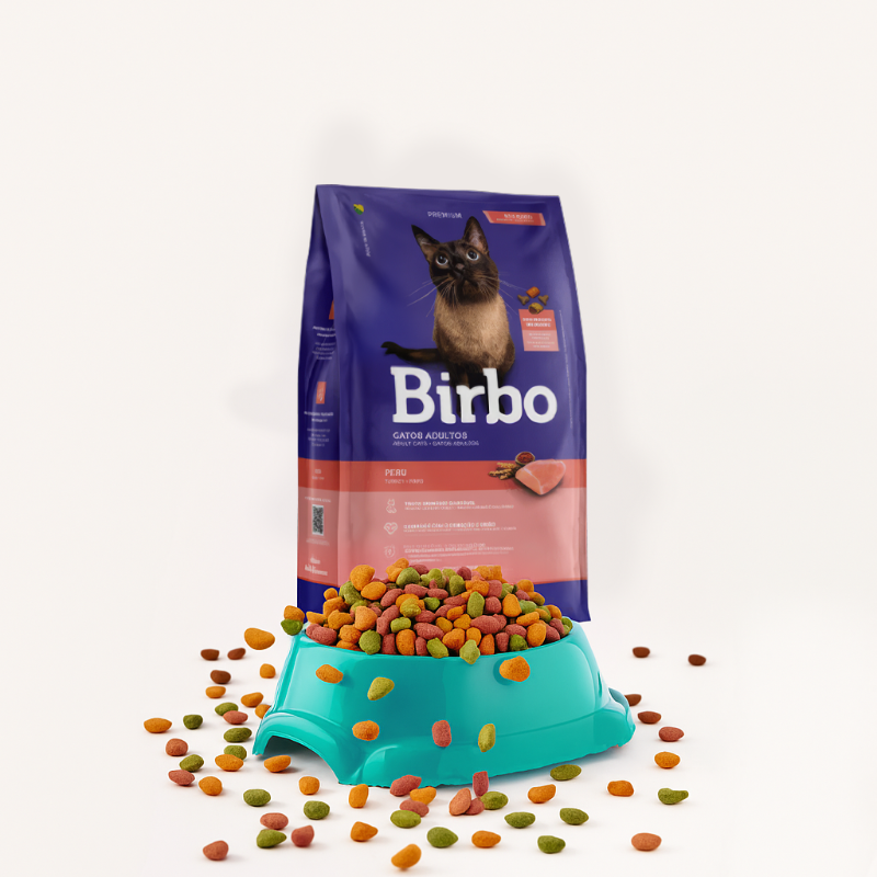 BIRBO PERU VRAC POUR CHAT ADULTE AU DINDE 1 KG