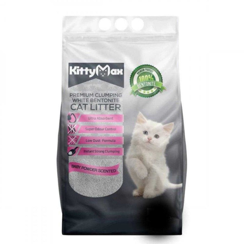 KITTYMAX AGGLAUMERANT 20L BABY POWDER