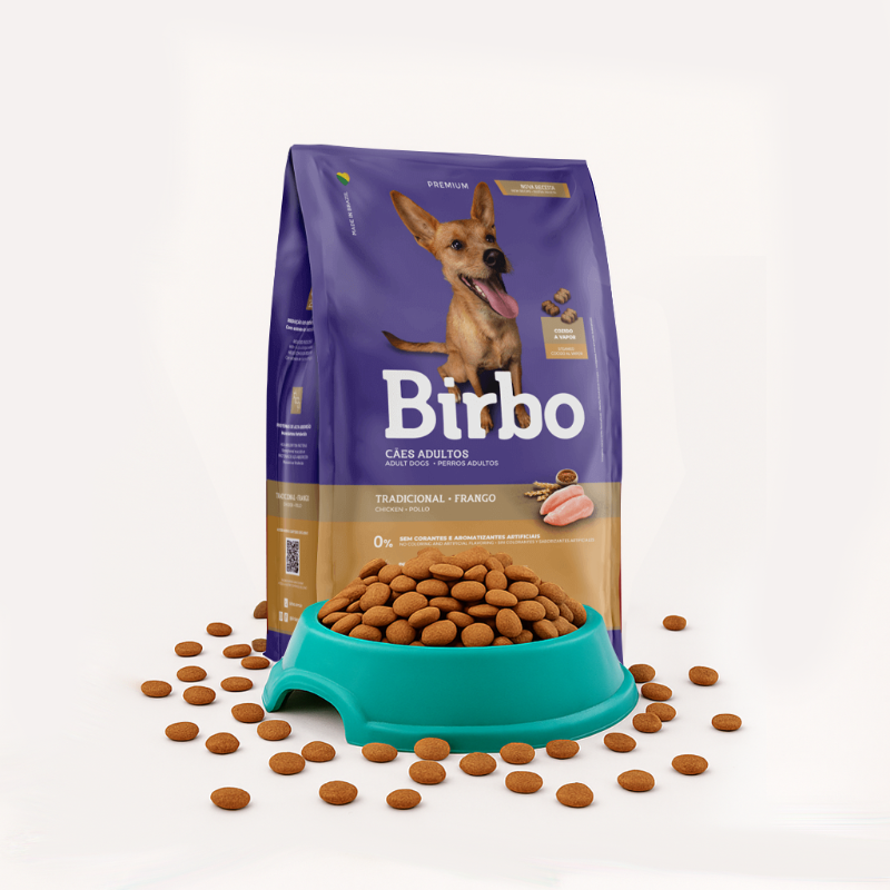 BIRBO VRAC POUR CHIEN ADULTE AU POULET 1 KG