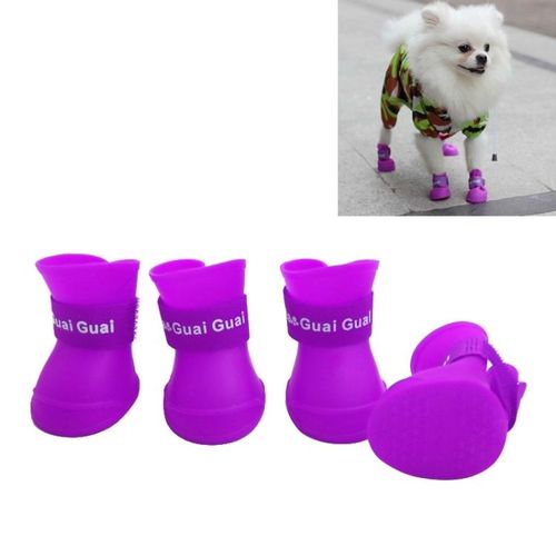 BOTTES DE PLUIE POUR MINI CHIEN