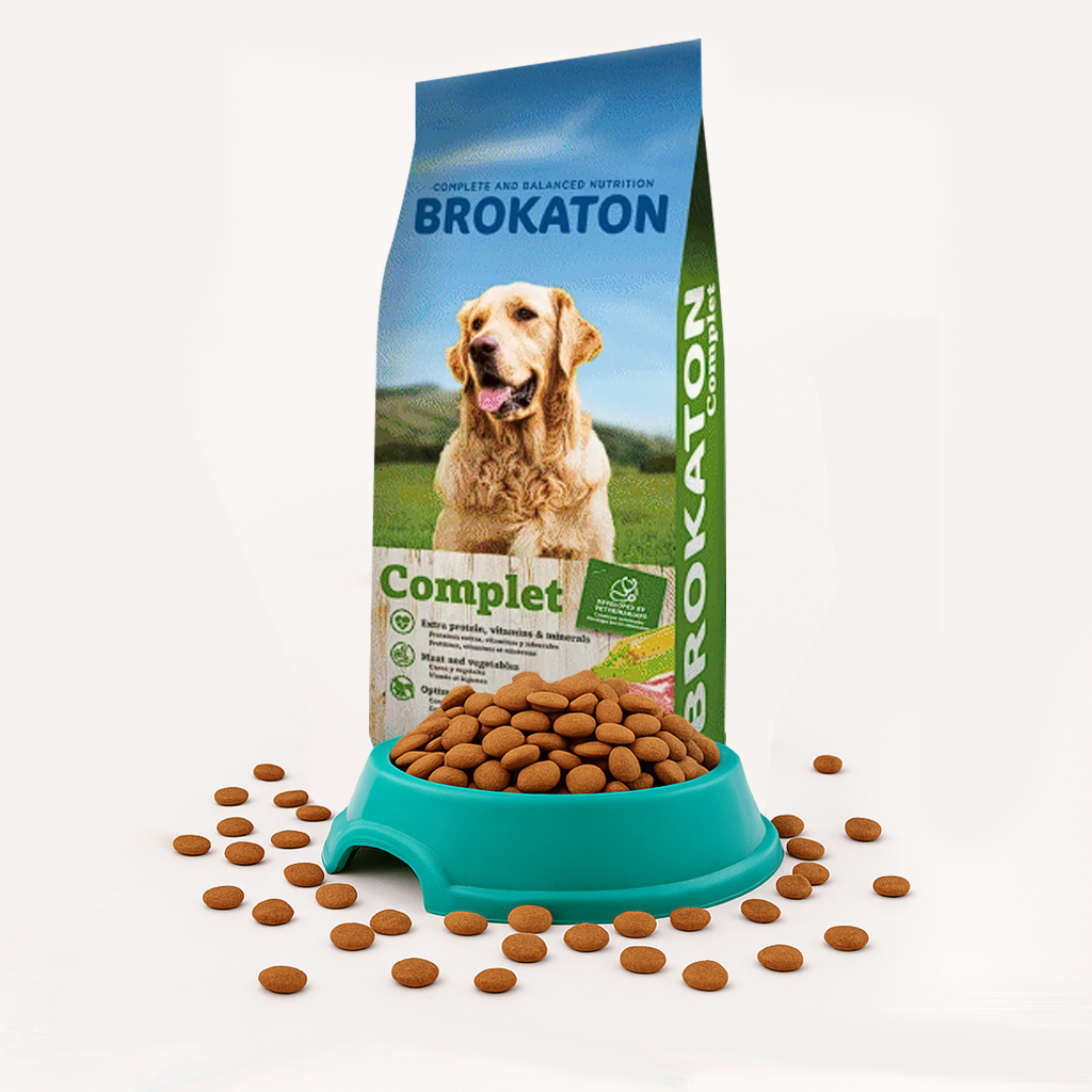 BROKATON VRAC POUR CHIEN ADULTE AU BOEUF 1 KG