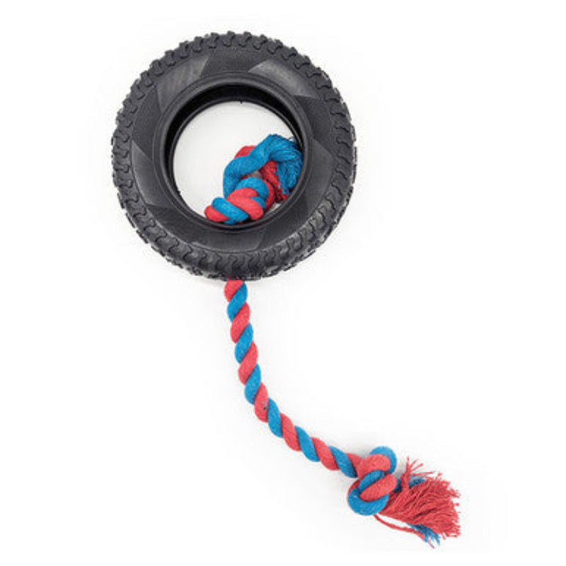 NUNBEL JOUET EN CORDE EN CAOUTCHOUC POUR CHIEN LARGE