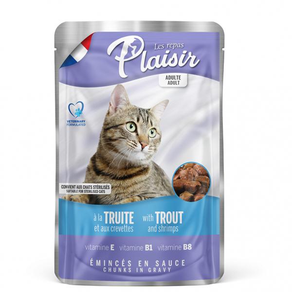 PLAISIR - POCHON AU TRUITE 100G