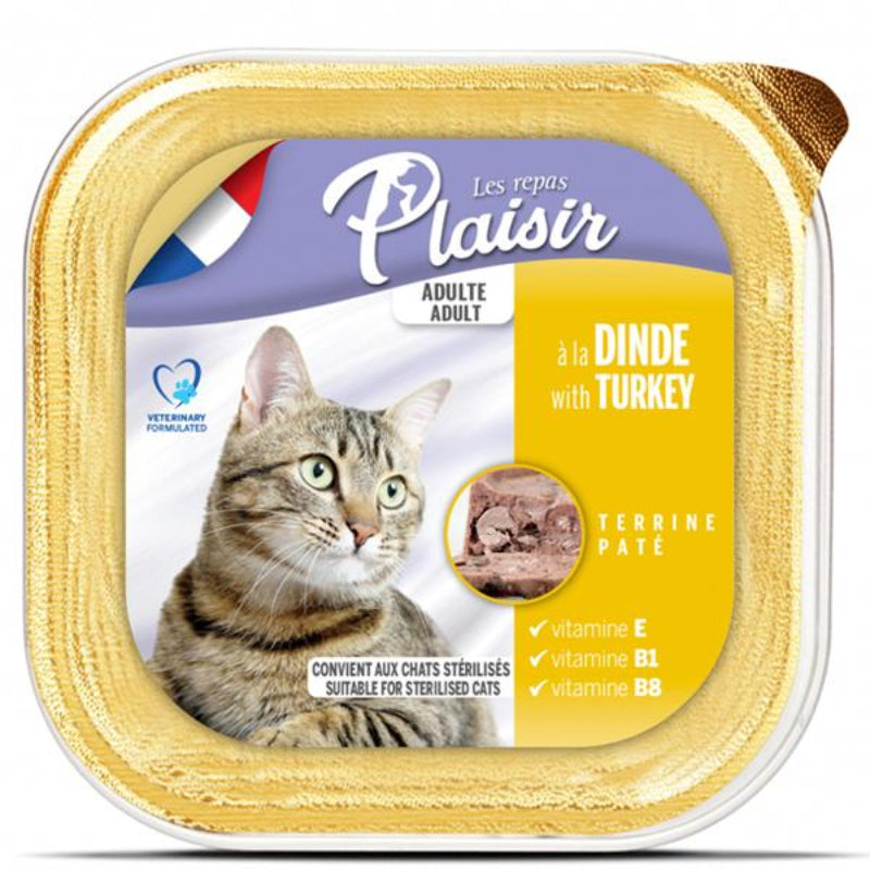 BARQUETTE PLAISIR - DINDE 100 G