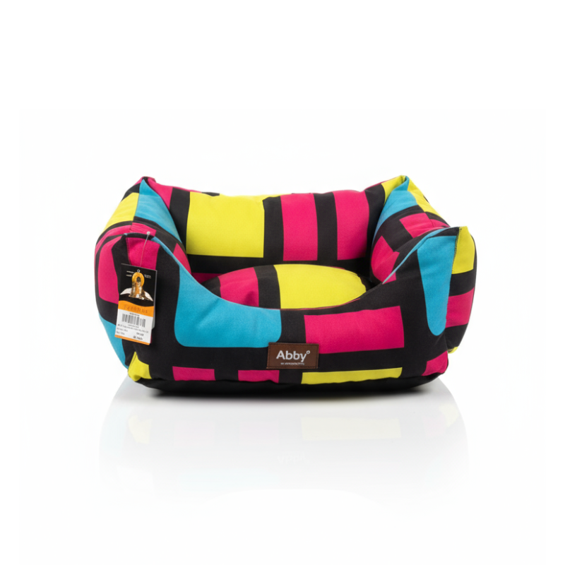 COUCHAGE MULTICOLORE CONFORTABLE POUR CHAT ET CHIEN
