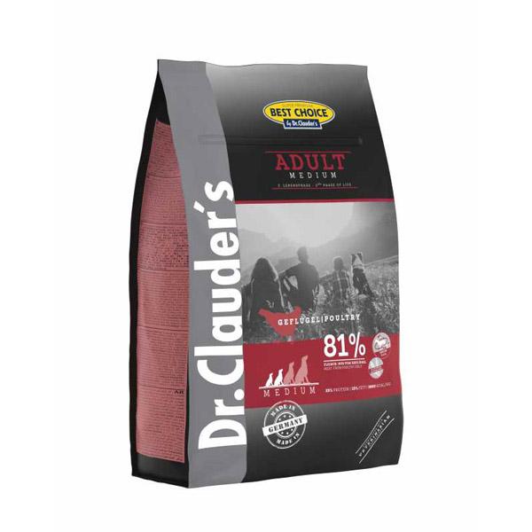 Dr CLAUDER'S - CROQUETTE ADULTE MEDIUM 4 KG