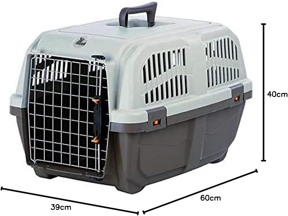 SKUDO CAGE DE TRANSPORT SKUDO IATA 3 DIM : 60 x 40 x h39 cm