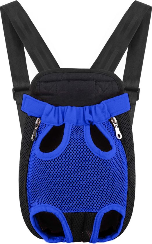 SAC A DOS KANGOUROU POUR CHIEN & CHAT EN BLEU