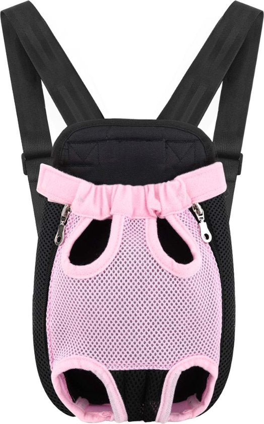 SAC A DOS KANGOUROU POUR CHIEN & CHAT EN ROSE