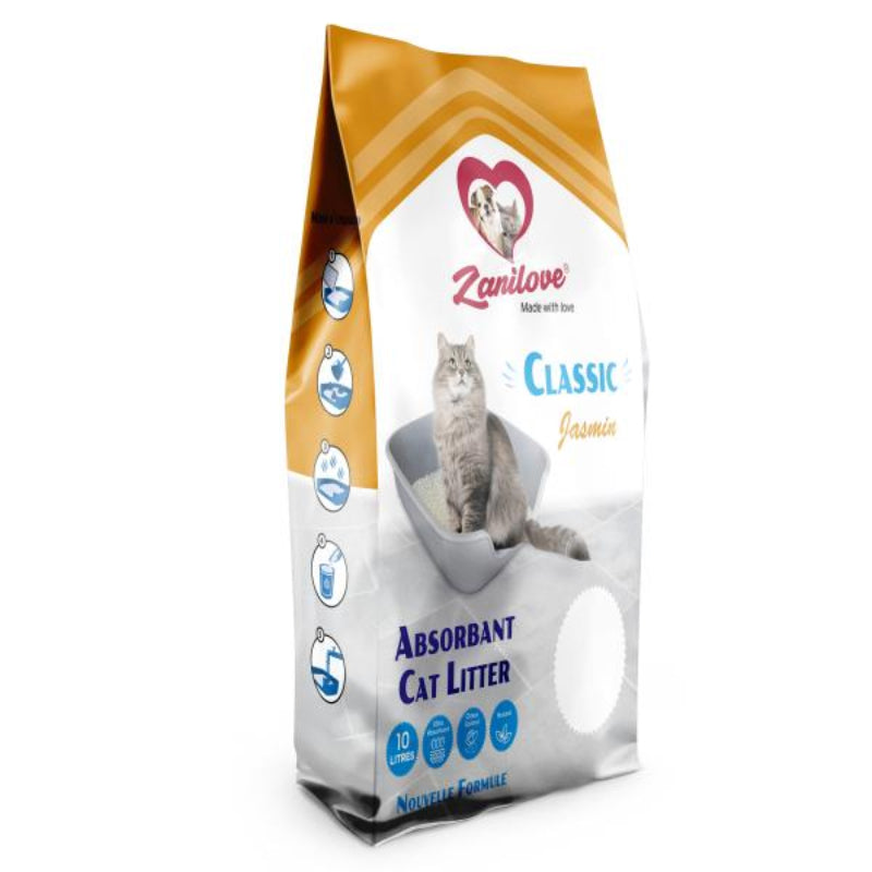 ZANILOVE - LITIERE ABSORBANTE JASMIN 10 L