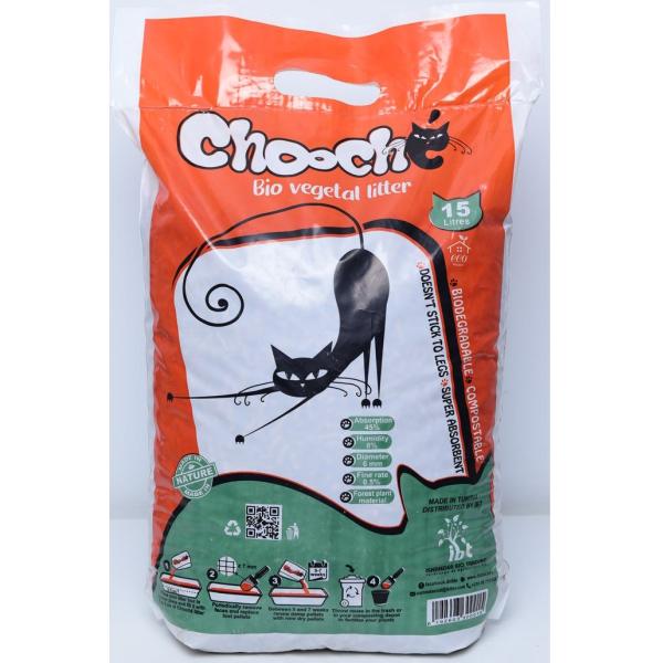 CHOOCHÉ - LITIERE ECOLOGIQUE 15 L
