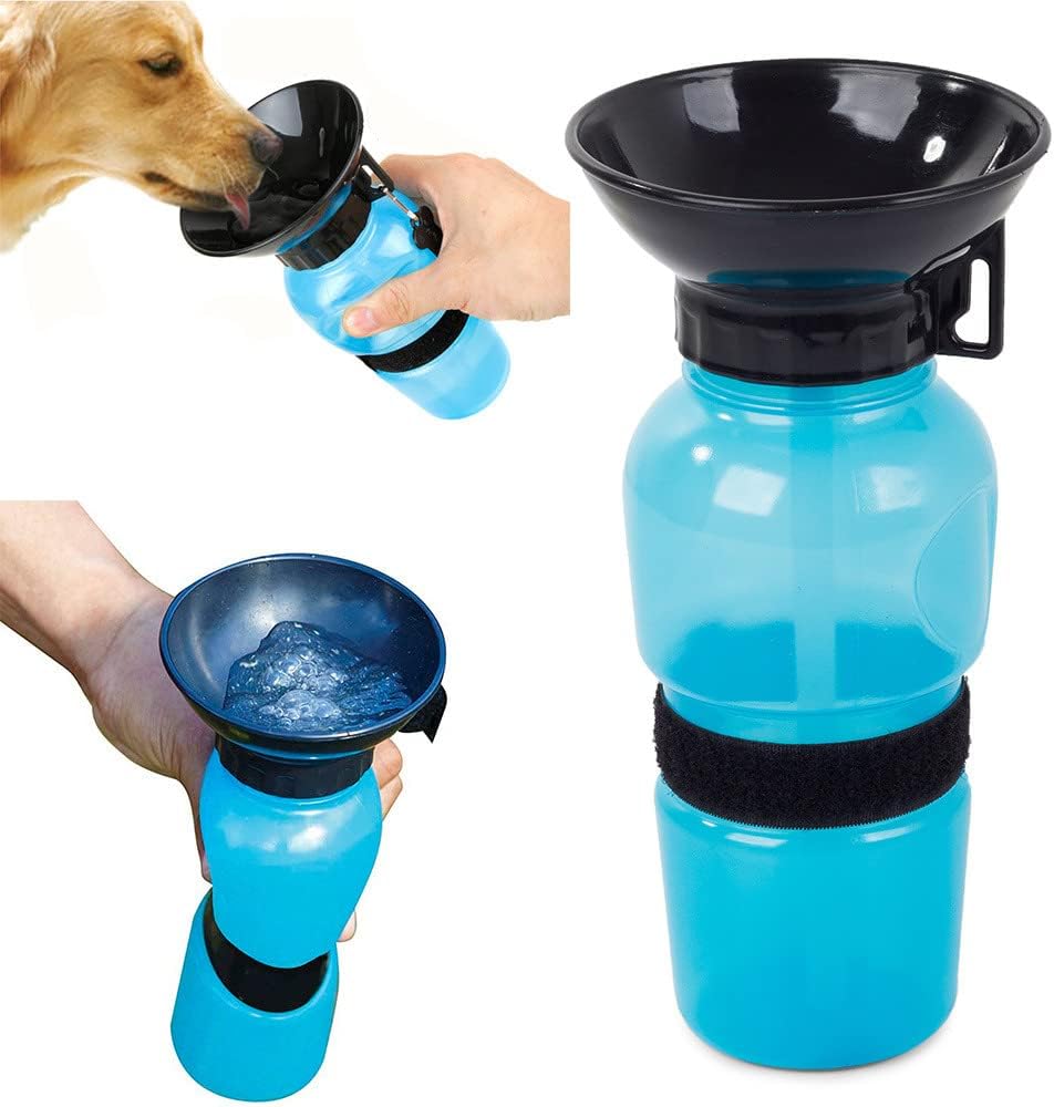 RECORD GOURDE / BOUTEILLE EAU AVEC BOL POUR CHIEN ET CHAT