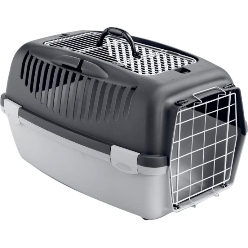 CAGE DE TRANSPORT DOUBLE PORTE METALLIQUE