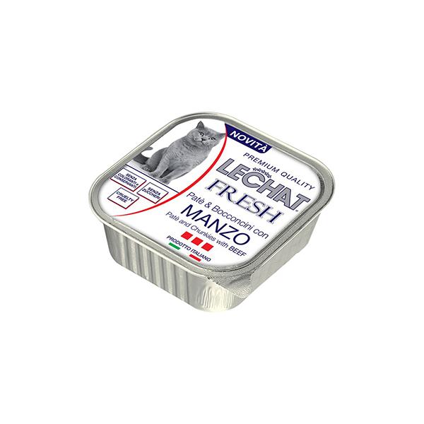 LE CHAT FRESH - Barquette Pour Chat Au Boeuf  100 Gr