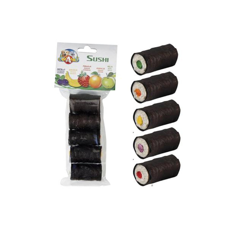 CROCI  BONE MUNCHY SUSHI 4CM 5PCS