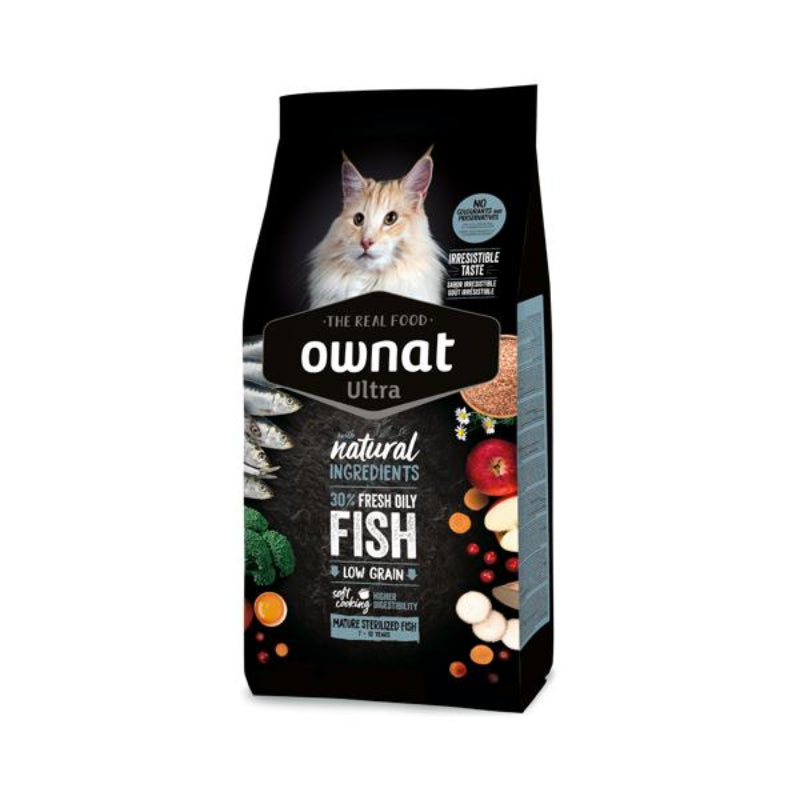 OWNAT ULTRA - MATURE STERILISE AU POISSON 1.5KG