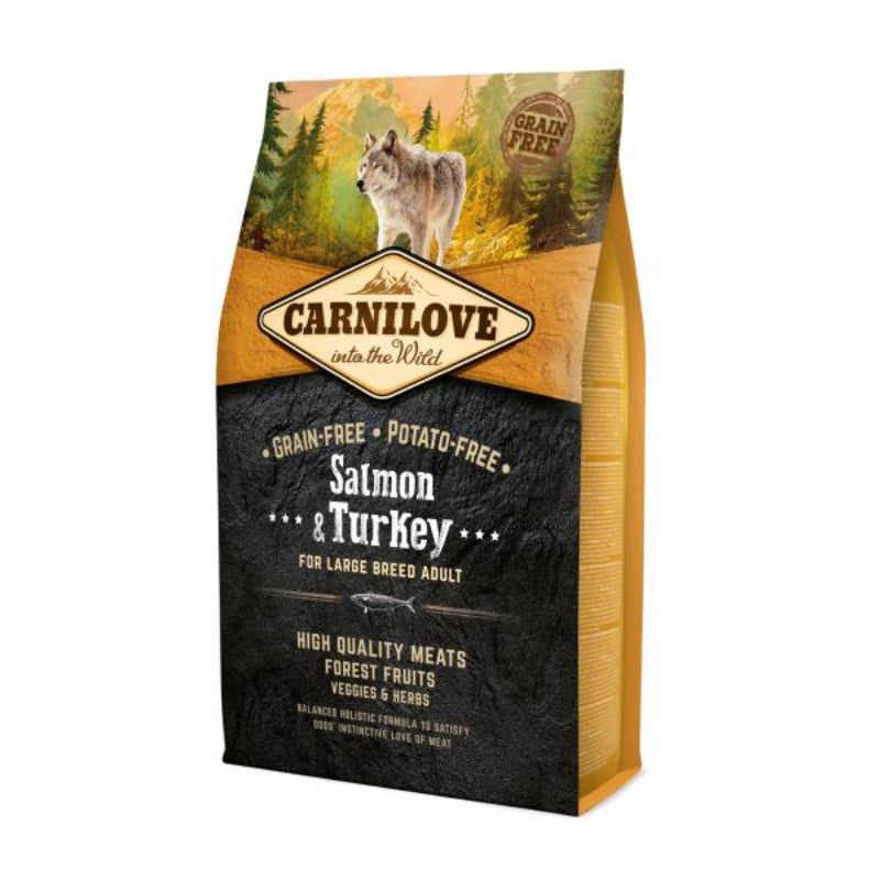 CARNILOVE CHIEN SAUMON & DINDE 4 kg