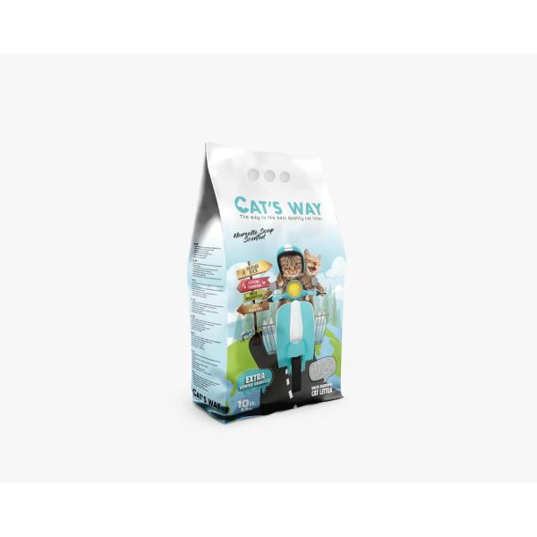 CAT'S WAY LITERE AGGLOMERANTE SAVON DE MARSEILLE 18 L