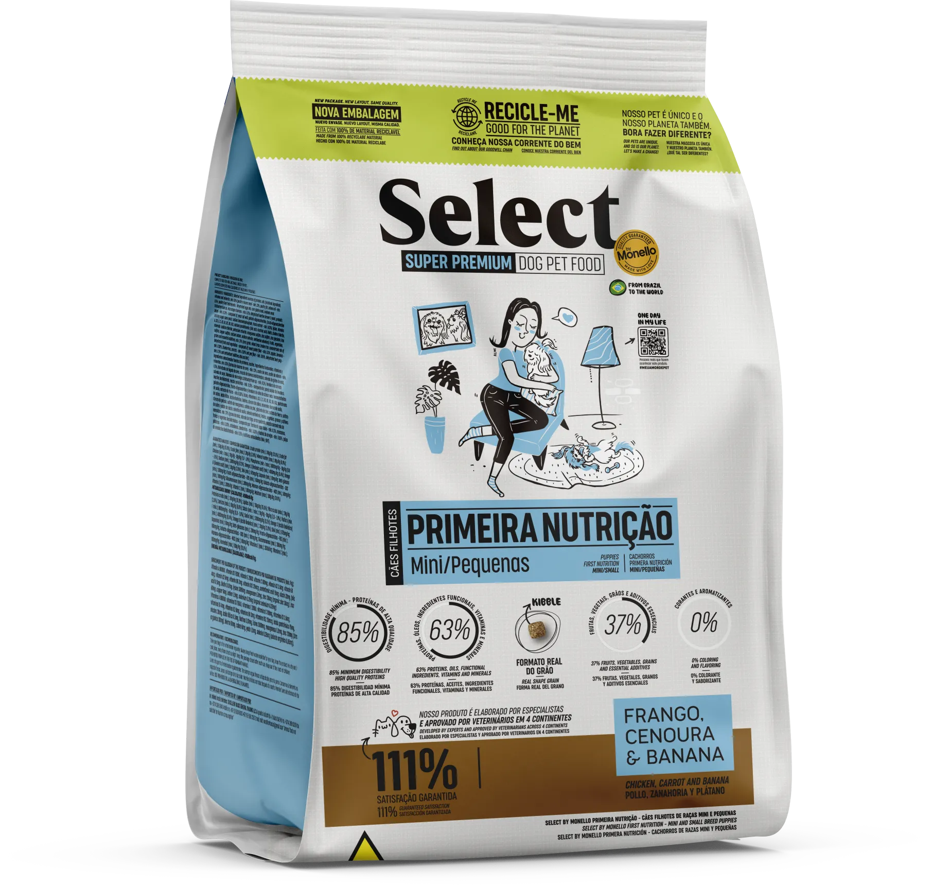 SELECT CROQUETTE POUR MINI PUPPY AU POULET 2KG