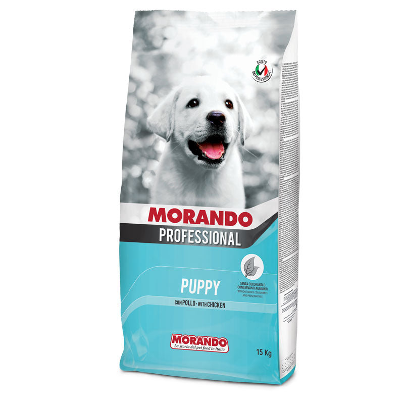 MORANDO - CROQUETTES PUPPY AU POULET  15KG