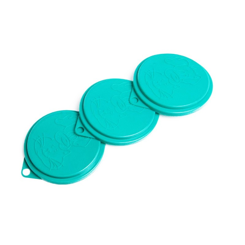 COUVERCLES DE BOITE DE 400GR EN SILICONE LOT DE 1