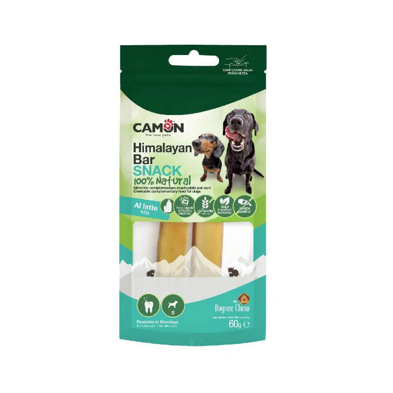 CAMON - FRIANDISES CHIEN BARRES AU LAIT 60GR
