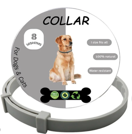 COLLAR- Collier Anti-Puces Naturel Et Hypoallergénique 63.5 CM
