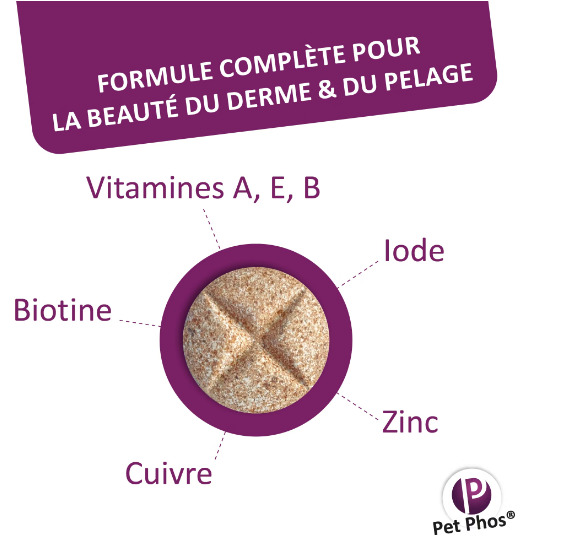 PETPHOS PELAGE CHIEN 50 CPR