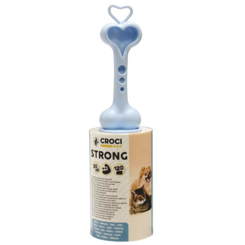 BROSSE ADHÉSIVE ANTI-POILS 20 MÈTRE