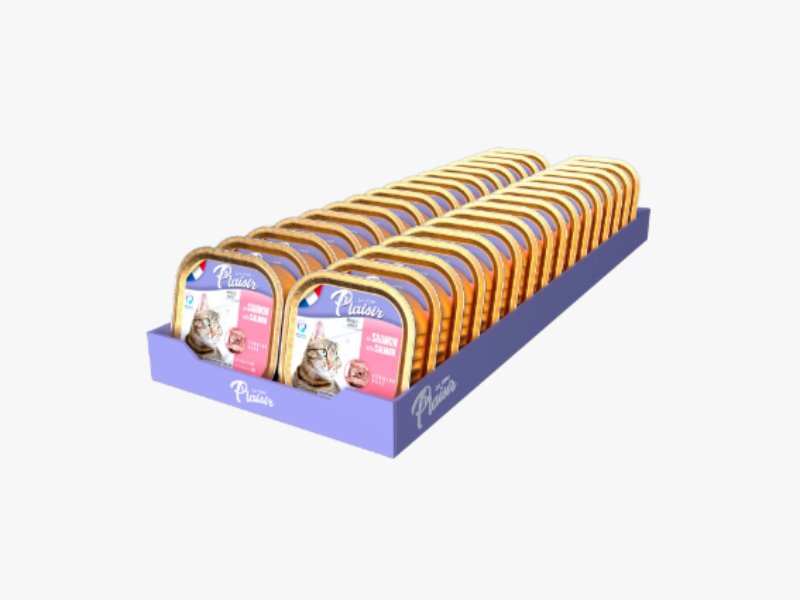 BARQUETTE PLAISIR  POUR CHATON - POULET 100 GR