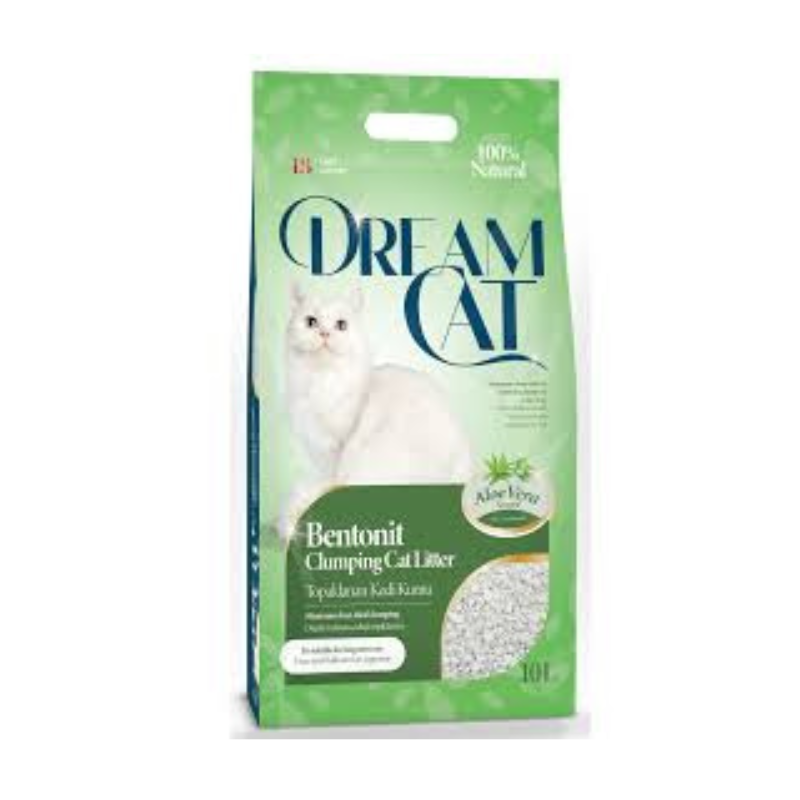 DREAM CAT - LITIÈRE AGGLOMÉRANTE ALOE VERA
