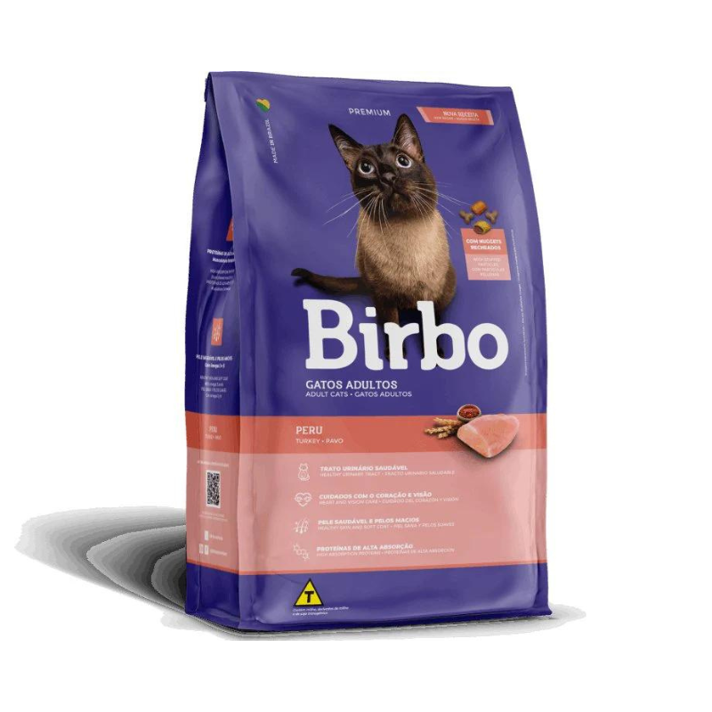 BIRBO - CROQUETTE CHATS TURKEY ET NUGGETS 15 KG