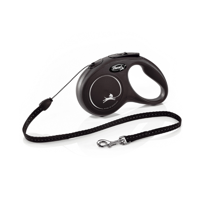 Flexi New Classic S Cord 5m Noir