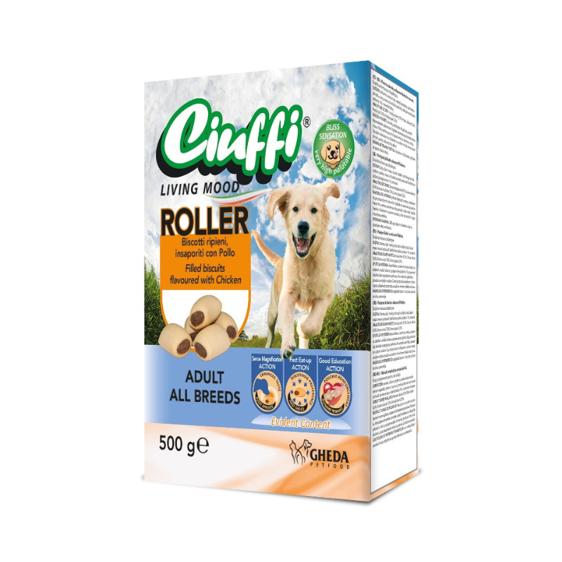 CIUFFI - BISCUITS POUR CHIEN ROLLER 500 GR