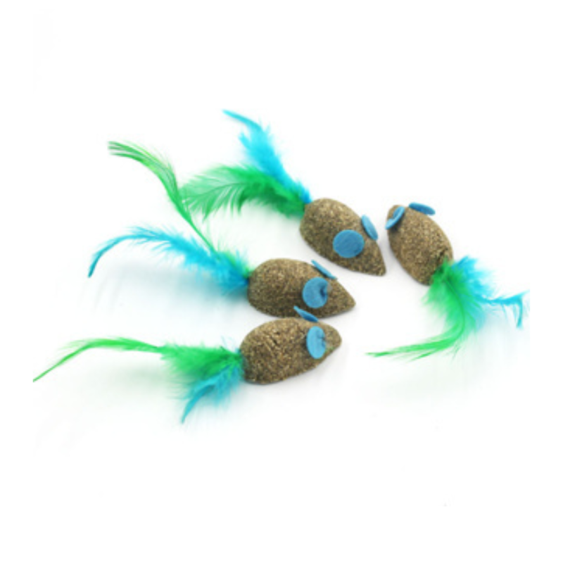 FELICAN - JOUET POUR CHAT SOURIS AVEC CATNIP 1PCS