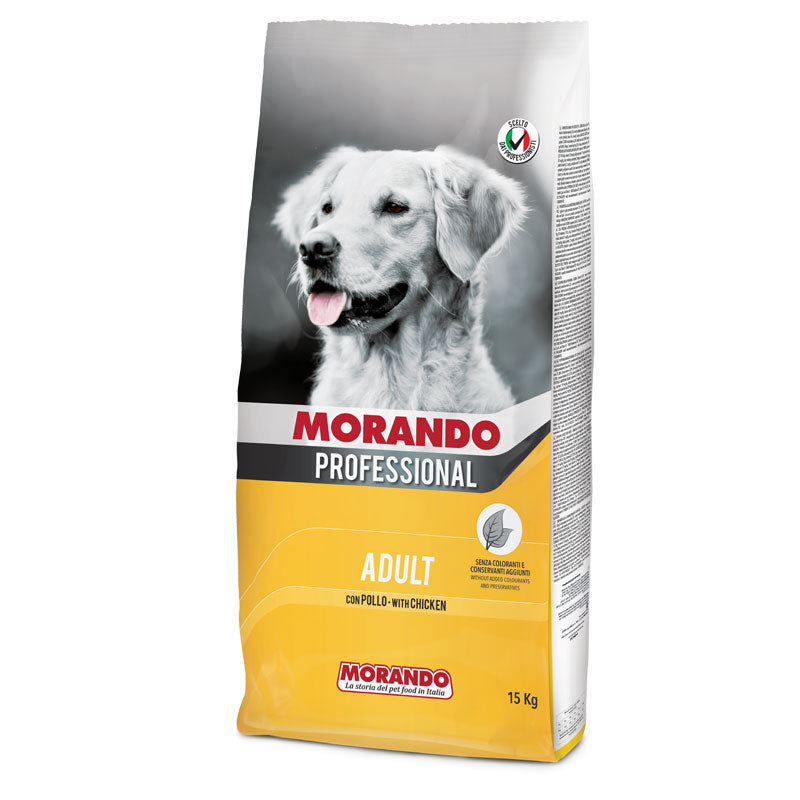 MORANDO - CROQUETTES CHIEN ADULTE AU POULET 15KG