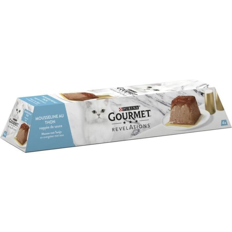 GOURMET REVELATIONS MOUSSE  AVEC SAUCE IRRESISTIBLE 4 PCS