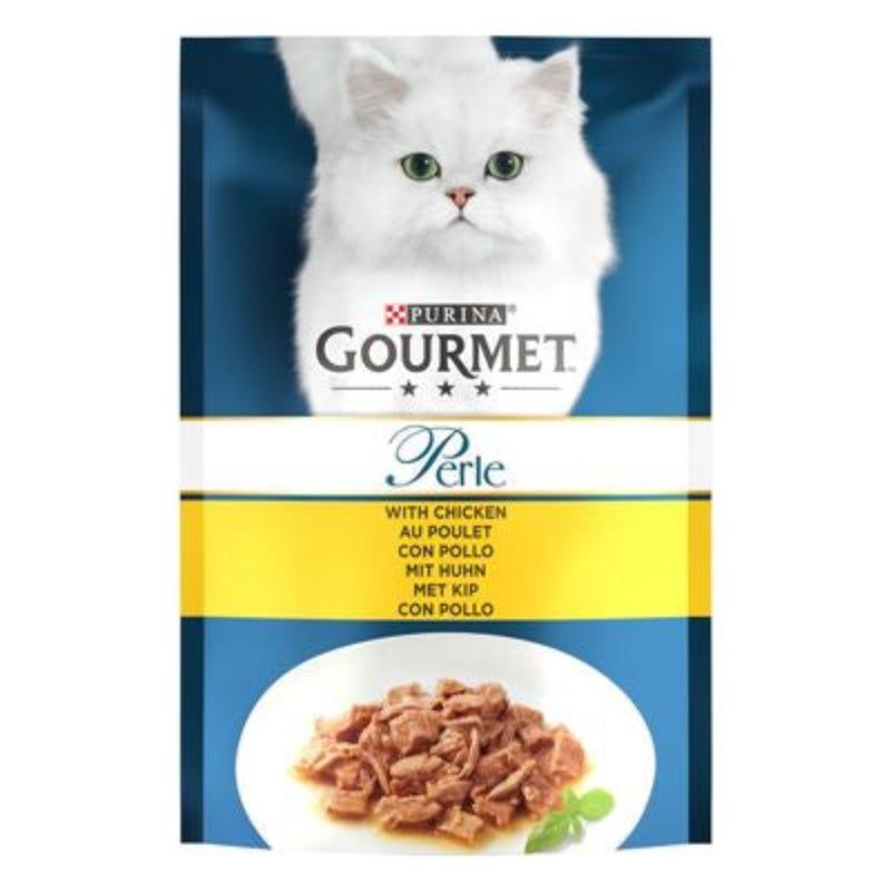GOURMET PERLE - POCHON POUR CHAT  24*85 GR
