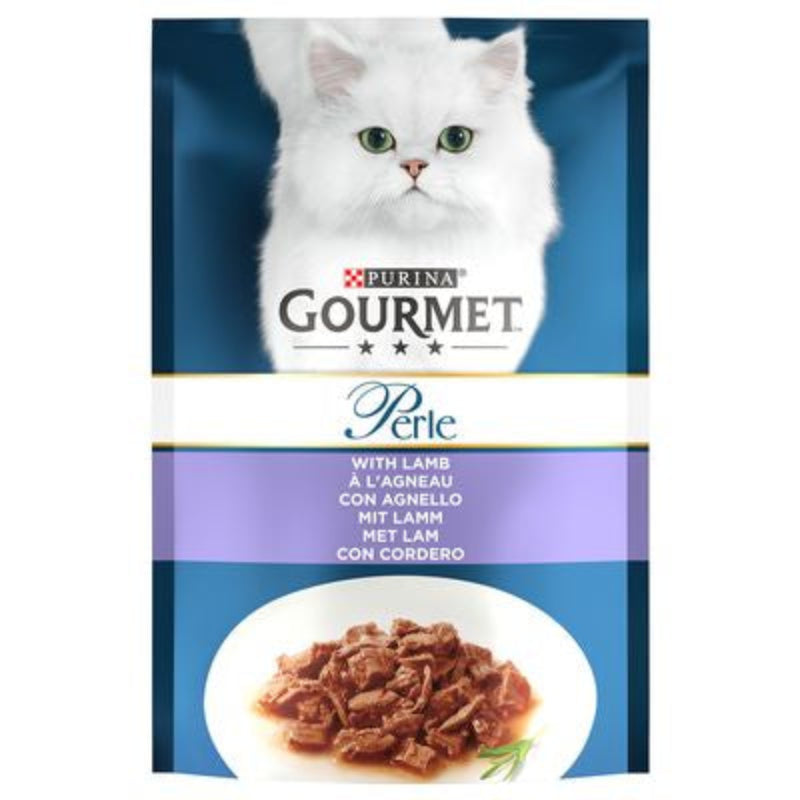 GOURMET PERLE - POCHON POUR CHAT ADULTE 85 GR
