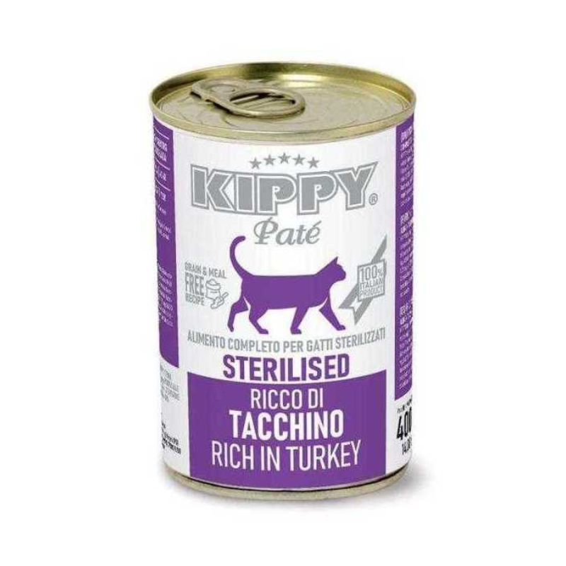 KIPPY PATÉ STERILISED DINDE 400 GR