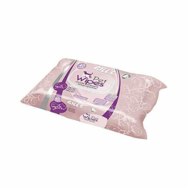 LINGETTES NETTOYANTES TALC 40 PIECES