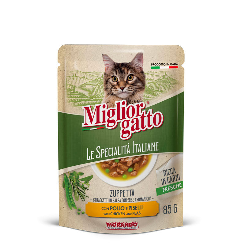 MIGLIOR GATTO LE SPECIALISTA EFFILES EN SAUCE AU POULET 85 GR