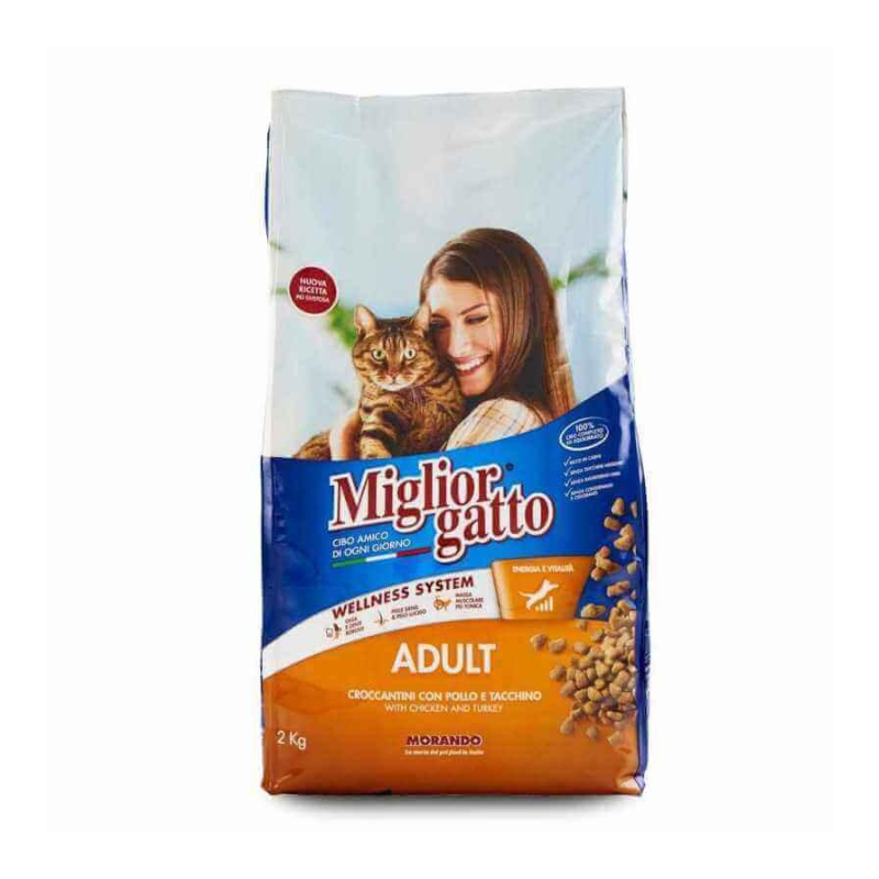 MIGLIOR GATTO - CROQUETTE CHAT ADULT AU POULET