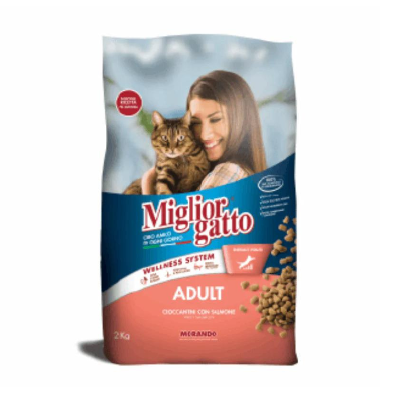 MIGLIOR GATTO CHAT ADULTE SAUMON 2 KG