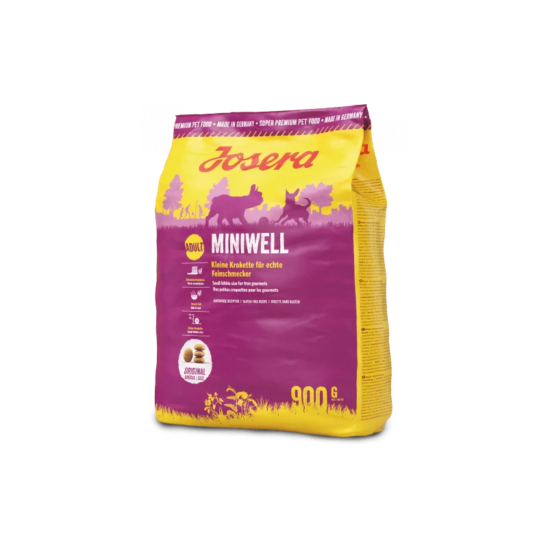 JOSERA MINIWELL POUR CHIEN MINI ADULTE 900gr