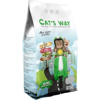 CAT'S WAY AGGLOMERANTE ALOE VERA 10L
