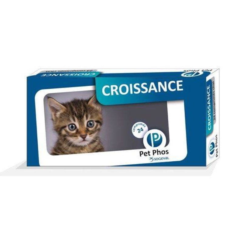 PETPHOS - CROISSANCE CHAT 96 COPRIMES