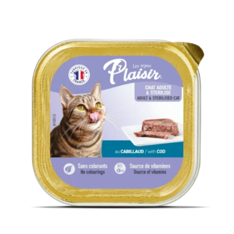 BARQUETTE PLAISIR - CABILLAUD 100 G
